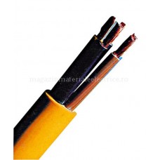 Cablu flexibil, PVC, pentru şantiere XYMM-J 3x1,5 K35 500m galben Schrack XC061101D, pret pt 100m