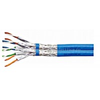 Cablu cat 7 S/FTP 1000Mhz, 8x2xAWG23, LSOH-3, albastru Schrack HSEKP8233K